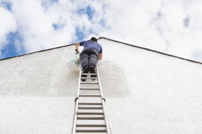 Peinture extérieure à Fontvannes — façades et ravalement